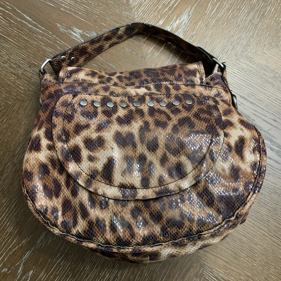 Kate Landry Cheetah print shoulder bag - Picture 4 of 7